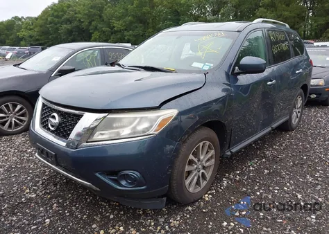 2014 Nissan Pathfinder Sv from USA, damaged, VIN 5N1AR2MM3EC668234